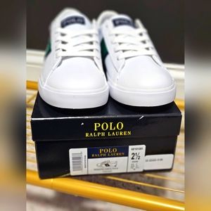 Polo by Ralph Lauren Kid Sneakers White/Green
